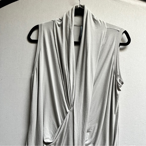 Ayrtight Liri Twist Drapey Midi Sleeveless Dress Sz M - Picture 6 of 12